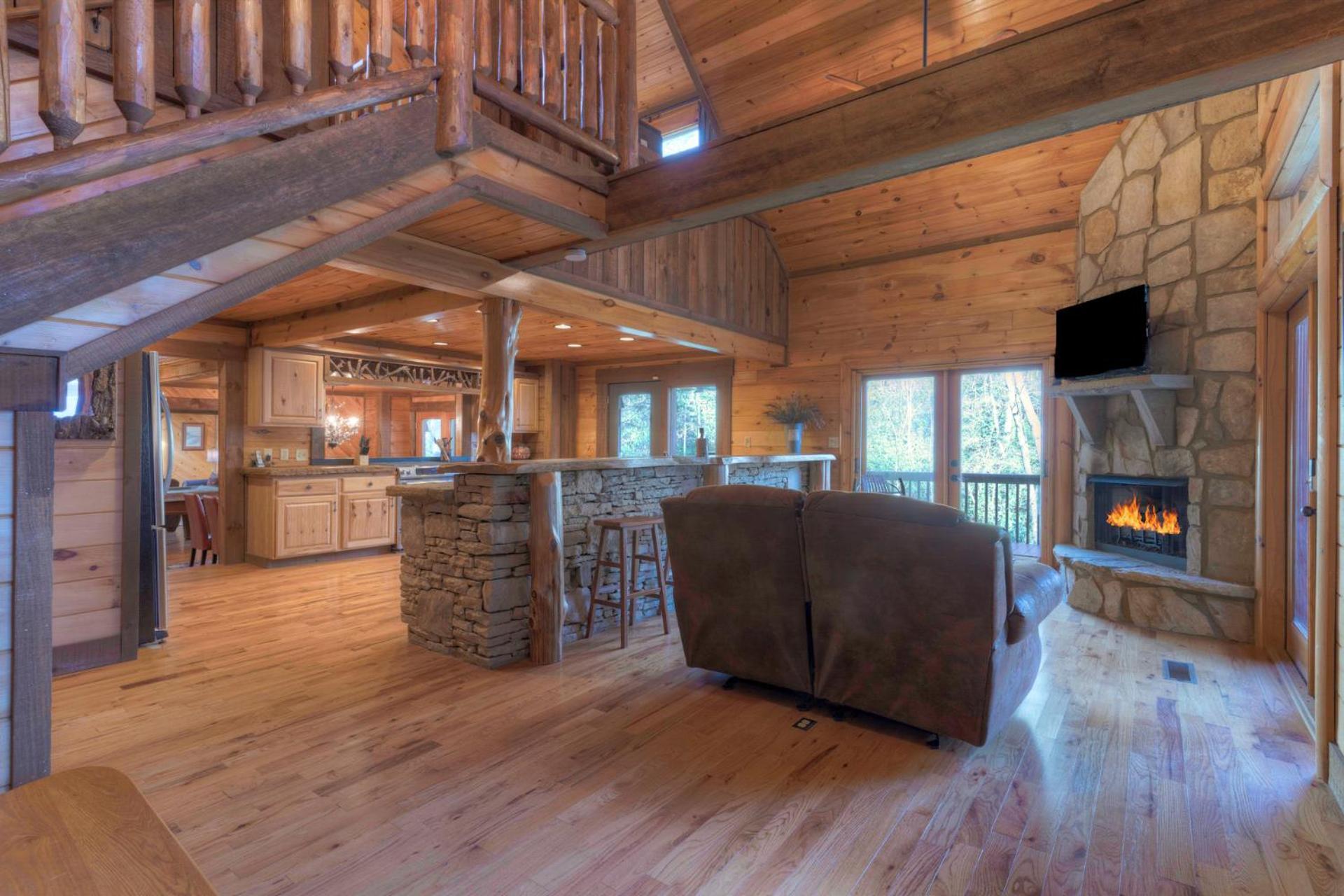 Rushing Waters - Creekside Cabin In North Ga بلو ريدج المظهر الخارجي الصورة